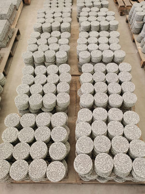 0.01mm Tolerância Placa de filtro de espuma cerâmica de carburo de silício para refratário em fundição