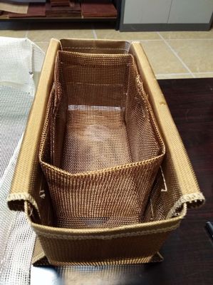 Filtro de malha de fibra de vidro fundida de forma especial para filtragem de líquidos