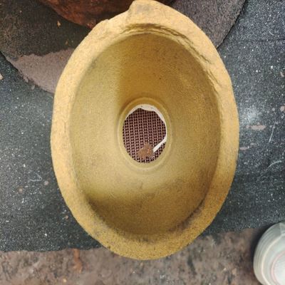 Customize comprimento de fibra de vidro filtro de malha de fio Cap para filtro à prova de fogo de fundição de aço