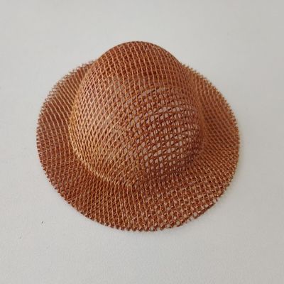 Capa de vida útil e malha de filtro de latão para filtro de fibras refratárias