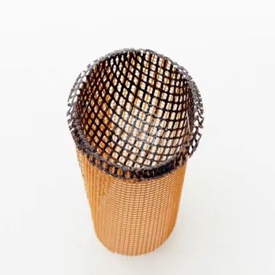Capa em forma de tampa/bolinha em forma de filtro de latão de malha de arame