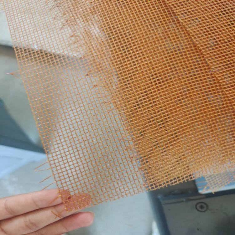 Filtros à prova de fogo de espessura personalizada de 0,35 a 0,5 mm Filtros de malha de fibra de vidro para fundição